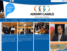 Tablet Screenshot of ademircamilo.com.br